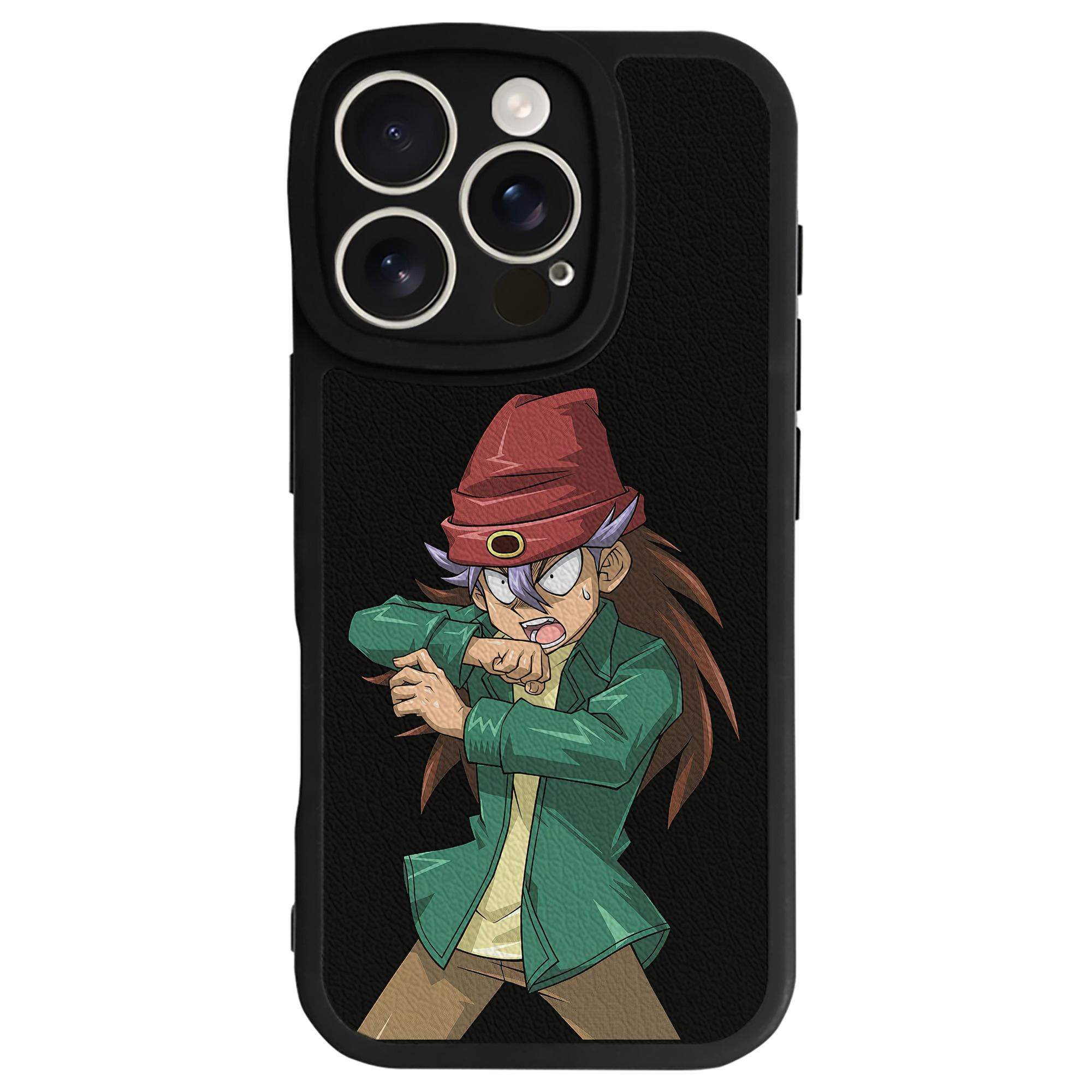 遊☆戯☆王 Yu-Gi-Oh! 【iPhone 16シリーズ対応】シリコンスマホケース（レザー調） 材質：シリコン